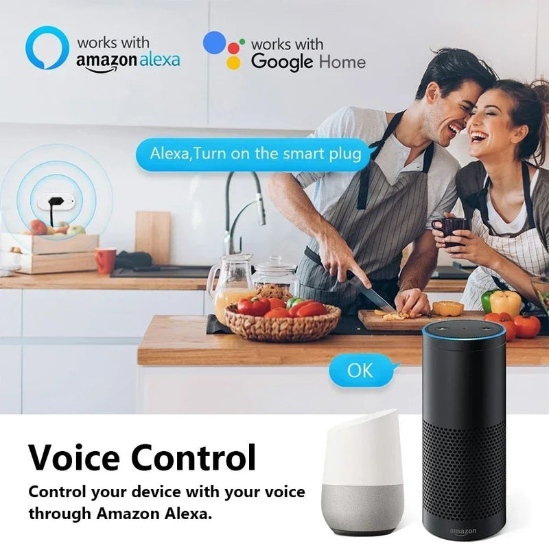 16A Wi-Fi Smart Plug Adapter